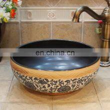 Jingdezhen Hand Maded Ceramic Art Outdoor Garden Sinks