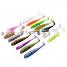Amazon Hot 65mm/1.8g Wobblers Mandarin Fish Killer Two-Color Paddle Tail With Salt And Fishy Lure Soft Artificial Bait thumbnail-3