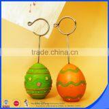 Colorful Egg Base Round Wire Card Clip Custom thumbnail-1