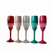BPA Free Polycarbonate Cups Plastic Champagne Drinking Glass