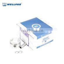 Wellfar High Quality Cg125 Engine Spare Parts Motorcycle 56.5mm Piston Kit thumbnail-2