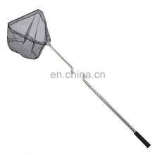 Wholesale Low Prices Collapsible Nylon Landing Nets Foldable Long Handle Telescopic Net Fishing Catching Fish Net thumbnail-3