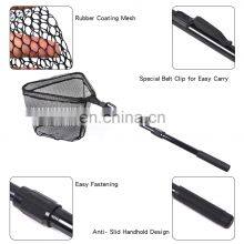 Wholesale Low Prices Collapsible Nylon Landing Nets Foldable Long Handle Telescopic Net Fishing Catching Fish Net thumbnail-5