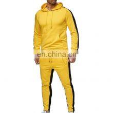 Men Tracksuits Wholesale Men Running Fitness Tracksuits Sportswear Gym Sports Wear Training Suit thumbnail-1