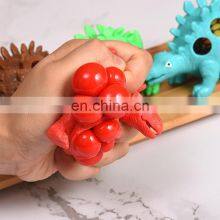 Decompression Strange New Tricky Dinosaur Toy Hot Selling Stress Squishy Mesh Ball thumbnail-5