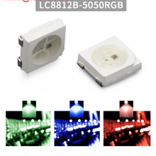 DC5V SMD5050 Digital RGB Led chip 0.2W SMD 5050 led buit- in SK6812 LC8812B IC 5050 RGB 12mA