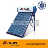 A-sun Non pressure solar water heating system(aqecedor solar)