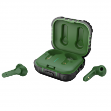 Earphone 400mah Stereo Anti-vibration Noise Caceling Ipx7 Waterproof With Hook Tws Earbuds thumbnail-1