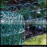 Garden Border Fence Green PVC Coated