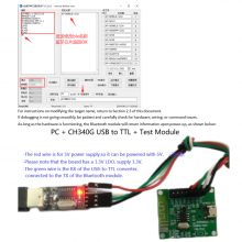 KT6358M BLE Master Bluetooth Chip IC Auto Connect Slave Module Support AT Command UART Control by STM32MCU ESP32 Arduino SOP8 Transparent Transmission thumbnail-3
