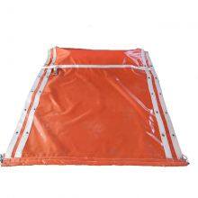 Manufacture Floating PVC Solid Float Oil Spill Containment Boom and Silt Curtain for Emergency Oil Treatment thumbnail-3
