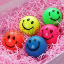 Factory Wholesale Various Design High Bouncy Ball Smile Bouncy Toy Rubber Balls thumbnail-2