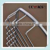 Brass Wall Mounted Bathroom Corner Shelf thumbnail-3