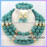 Mitaloo New Arrival Jewelry Set African Beads Jewelry Sets For Wedding Party MT0001 thumbnail-2