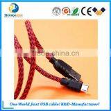 High Quality Durable Micro Usb Cable With Nylon Braided for Samsung thumbnail-2