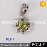 Guangzhou Jewelry Market Wholesale Gemstone Stone Chain Pendant Necklace Design thumbnail-6