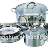 8 PCS stainless steel quality cookware set