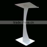 White Lectern Pulpit and Podium