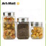 2016Flexible Industrial Mason Jar Glass With Straw Lid 160z