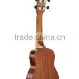 UKU Wholesale 21" Engraving Lovely Soprano Wooden Ukulele With Ukulele Case Bag thumbnail-2
