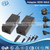 Best Selling Factory Directly Universal 5V 12V 24V 3a Power Adapter