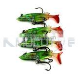 CH14SF15 Lead Head Fishing Lure Shad Bait 6cm 4g Shad Fishing Lure Lead Lure