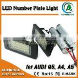 High Intense LED Number Plate Light for AUDI Q5 2010