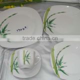 Hot sell ceramic round dinner set with balloon decal for wholesale