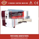 chain paper feed rotary die cutting machine carton case making machinery