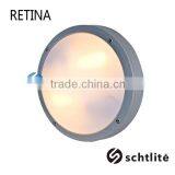 RETINA IP65 Outdoor Round Aluminum Bulkhead Wall Light thumbnail-1