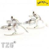 TZG02447 The Popular Ski Cufflink Cuff Link