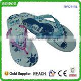 Custom Design Slippers Clear Flip Flops Printed Hotel Slipper thumbnail-2