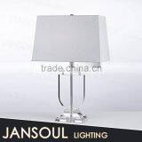 2015 New Arrival Italy Style Crystal Modern Alabaster Table Lighting Table Lamp for Bedroom Living Rom Hotel Room thumbnail-1