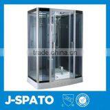 Luxury Living Room Furniture Hangzhou Italian Whirlpool Aluminum Frame Glass Sliding Door Round Home Steam Room thumbnail-5