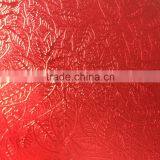 metallic paper/ heat transfer printing metal effect paper for packing box binding cover