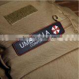 4.1" Umbrella Corporation Resident Evil TEAM TACTICAL BIOHAZARD MOVIE TV PVC RUBBER PATCH BADGE