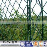 High Quality Hot Dipped Galvanized and Pvc Coated 6ft Chain Link Fence