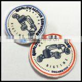 3D Hand Embroidery Custom Designs Round Patch