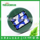 Green Color Solar Charge Camping Light With Charger 3*AA Battery Lantern CE RoHS Certification thumbnail-5