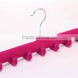 Standby Velvet Flocked Belt Hanger Gentlemen Custom Suit Hangers Tie Organizers thumbnail-2