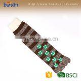 BX-Y-001 Non Slip Trampoline Yoga Pilates Lady Sock for Adults Five Toe Grip Slipper Rubber Sole Socks Quality Choice thumbnail-4