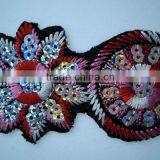 Velvet Embroidery Trimming With Clean Sticker thumbnail-1