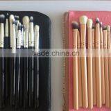 Pro Eye Brush Set 10pcs Makeup Eye Shadow Pencil Blending Concealer Brushes With PU Leather Bag thumbnail-4