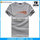 High Quality Low Price Promotional OEM Silk Screen Print Cotton T-shirt