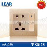 3D Texture Design N9 Series Electronic Switches and Sockets