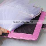 Colorful Woman Leather Inside PVC Job Card Name Card Holder Quality Choice thumbnail-6