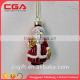 Lovely Wholesale Hand-painted Glass Christmas Angel Doll Santa thumbnail-2