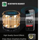 Mini Bluetooth Speakers Metal Steel Wireless With FM Radio Support SD Card Mini Bluetooth Speaker