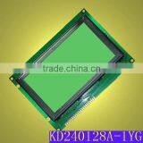 240x128 STN Positive Transflective Yellow-green LCD