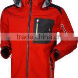 Mens Good Designed 3 Layers Bonded Waterproof Softshell Jacket thumbnail-2